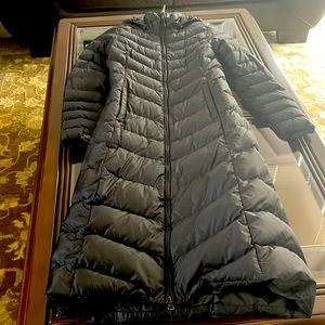 The North Face down long coat women